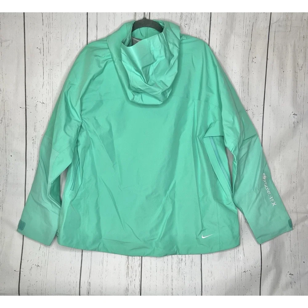 Nike Women's ACG Misery Ridge Light Menta GORE‑TEX Jacket Size XL DQ6885‑369 New